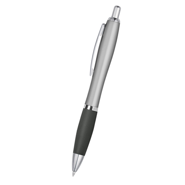 Silver With Charcoal color option for Satin Pen