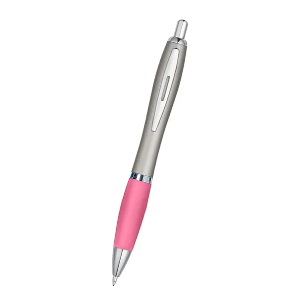 Silver With Pink color option for Satin Pen