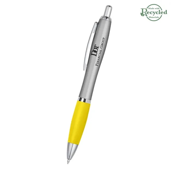 Silver With Yellow color option for Satin Pen