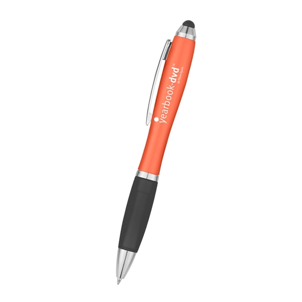 Orange With Black color option for Satin Stylus Pen
