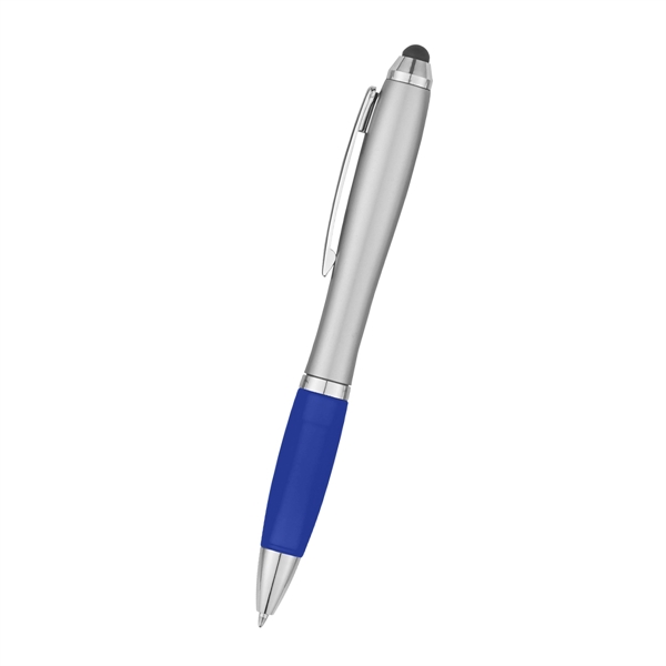 Silver With Blue color option for Satin Stylus Pen