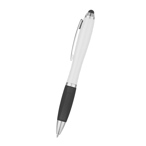 White With Black color option for Satin Stylus Pen