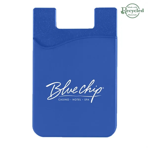 Recycled Blue color option for Silicone Phone Wallet