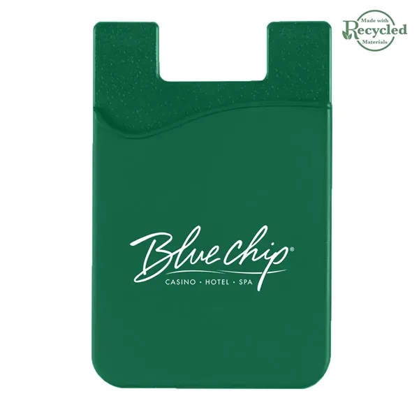 Recycled Green color option for Silicone Phone Wallet