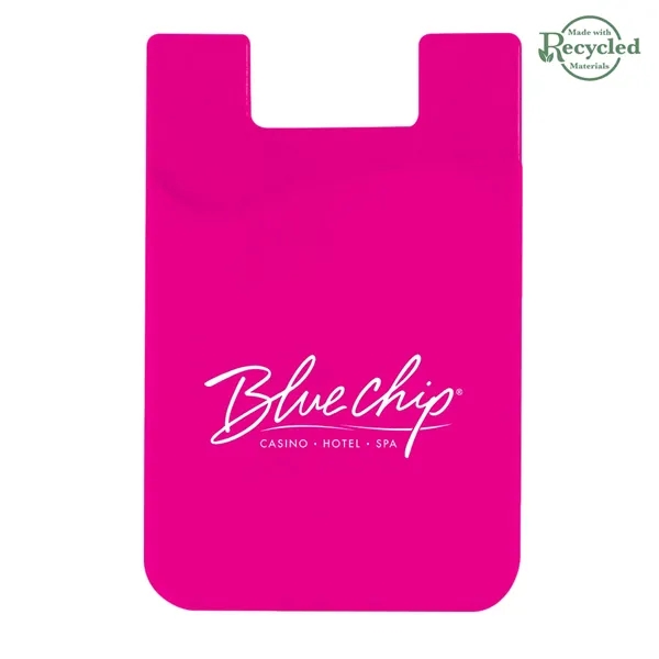 Recycled Magenta color option for Silicone Phone Wallet
