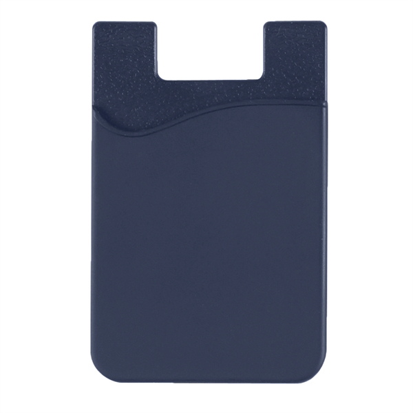 Recycled Navy Blue color option for Silicone Phone Wallet