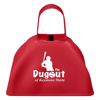 Red color option for Small Cow Bell