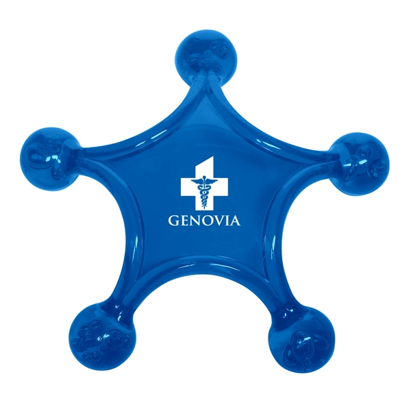 TRANSLUCENT BLUE color option for Star Shape Massager