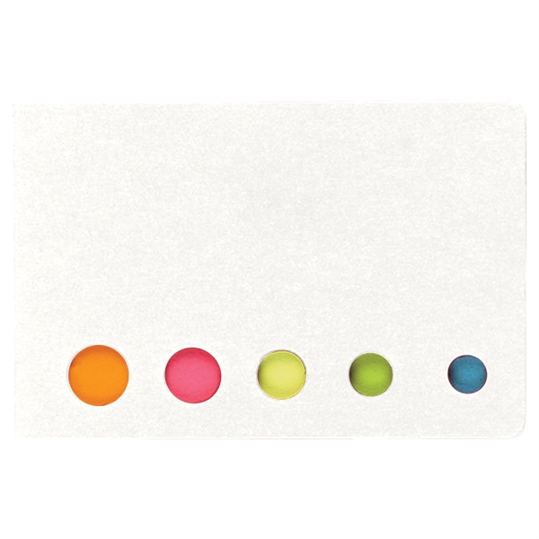 WHITE color option for Sticky Flags In Pocket Case