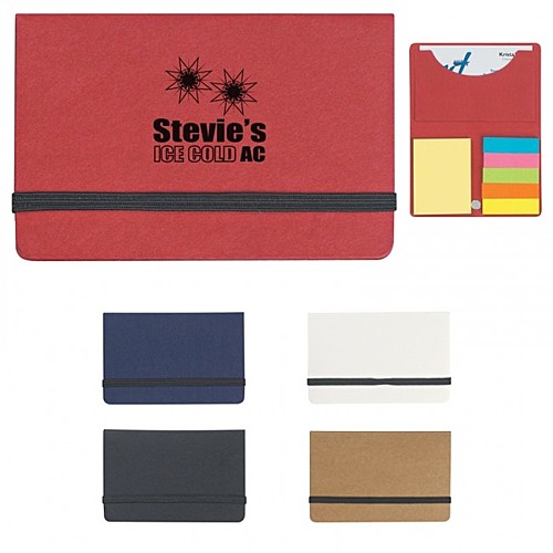 Main photo of Sticky Notes And Flags In Business Card Case