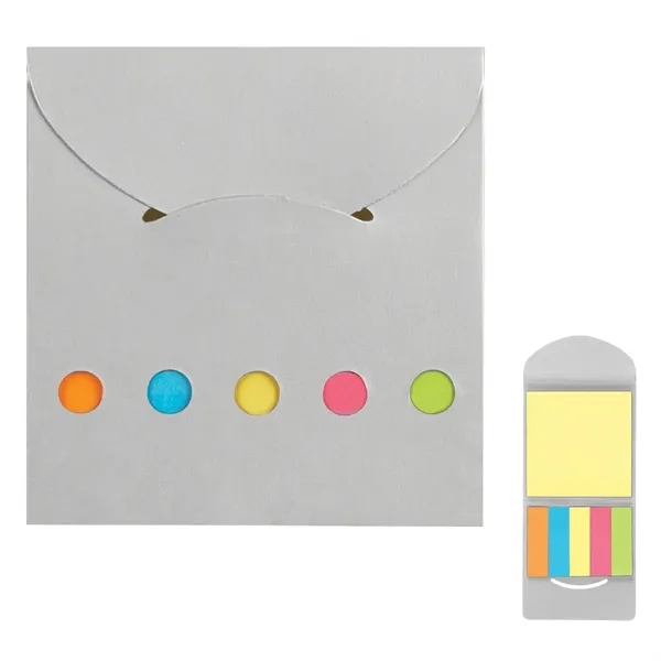 Silver color option for Sticky Notes And Flags In Pocket Case