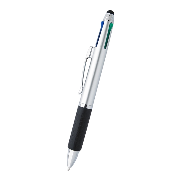 Matte Silver color option for The Indicator 4 Color Stylus Pen