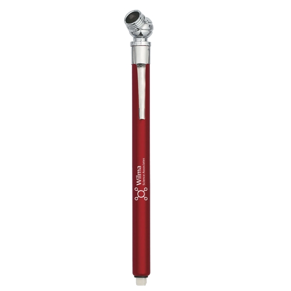 Metallic Red color option for Tire Gauge With Clip