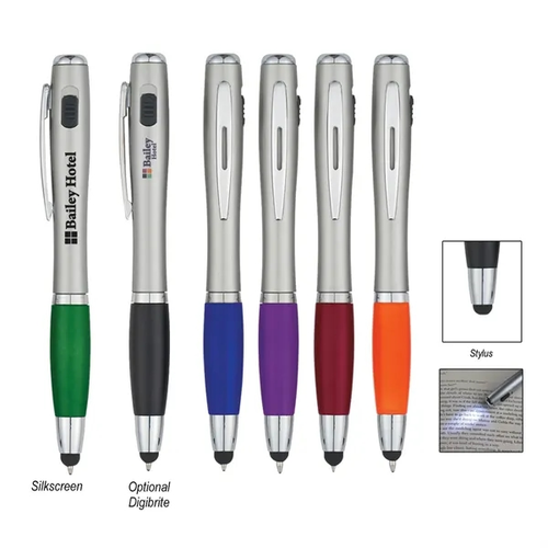 Main photo of Trio Pen With Led Light And Stylus