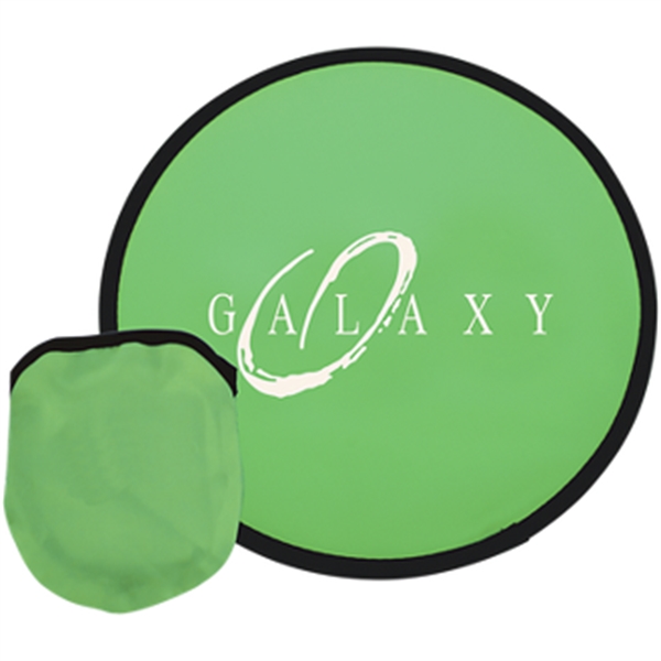 Green color option for Flying Disc With Pouch