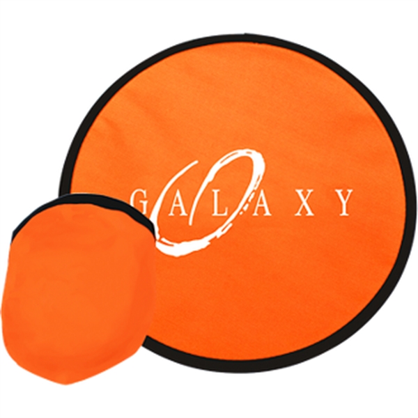 Orange color option for Flying Disc With Pouch