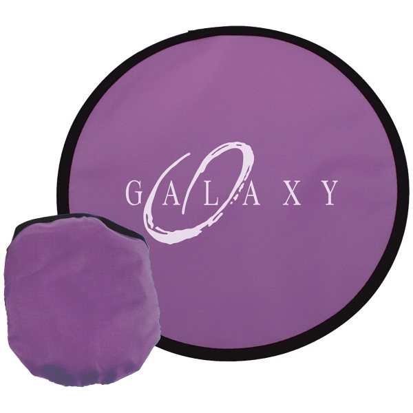 Purple color option for Flying Disc With Pouch