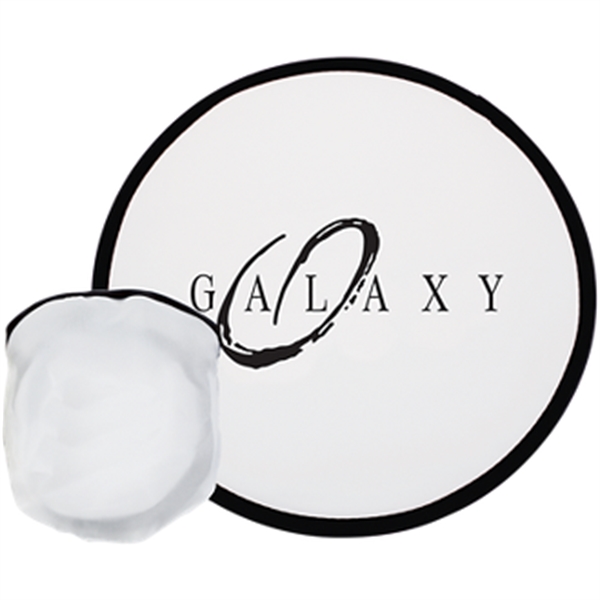 White color option for Flying Disc With Pouch