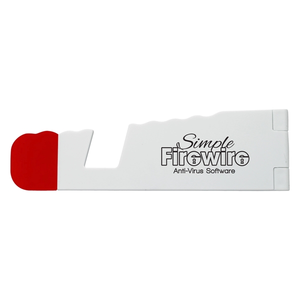 White/Red color option for V Fold Tablet And Phone Stand