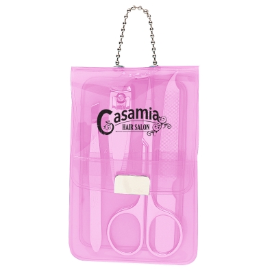 Pink color option for Vinyl Manicure Set