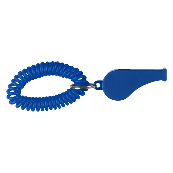 Recycled Royal Blue color option for Whistle With Coil
