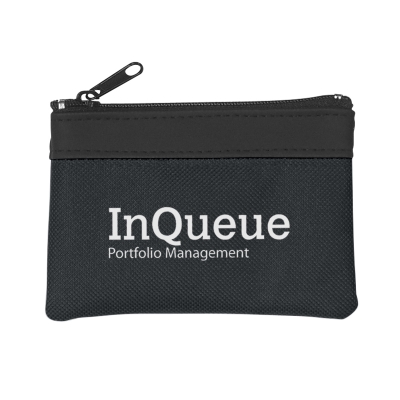 Black color option for Zippered Coin Pouch