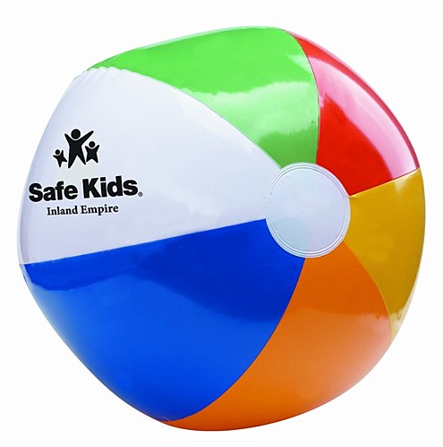 Photo of 12" Six Color Beach Ball