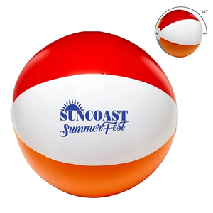 Photo of 16" Six Color Beach Ball