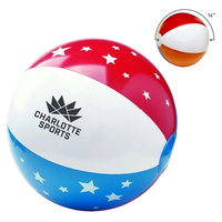 16" Stars & Stripes Usa Beach Ball