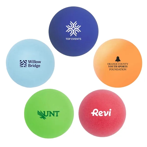 Light Blue color option for 40mm Color Ping Pong Ball