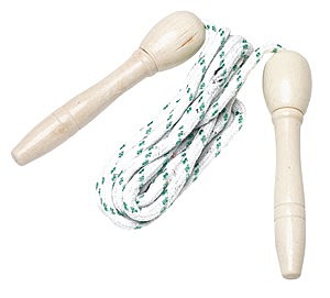 Photo of 7' Wooden Handle Jump Rope