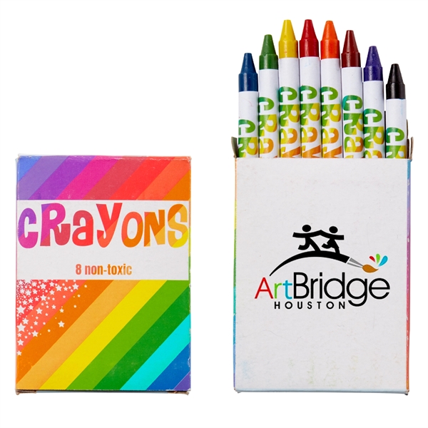 Multi color color option for 8 Count Crayon Pack