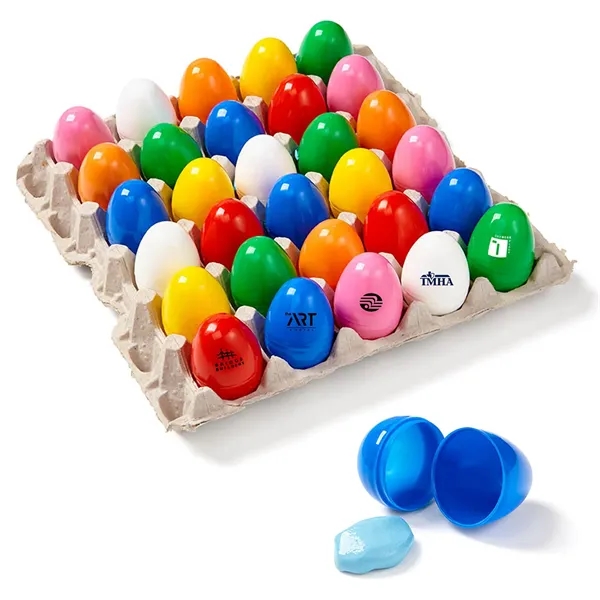 Assorted color option for Crazy Putty Eggs