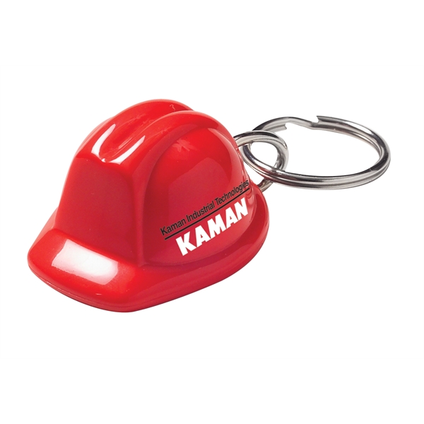 Red color option for Hard Hat Keychain