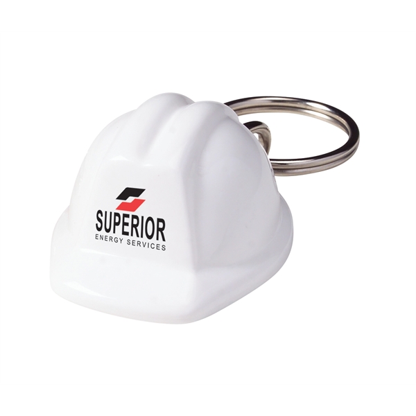 White color option for Hard Hat Keychain