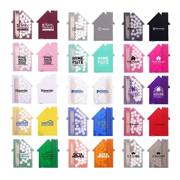 Clear-Translucent Pink color option for House Mints & Picks