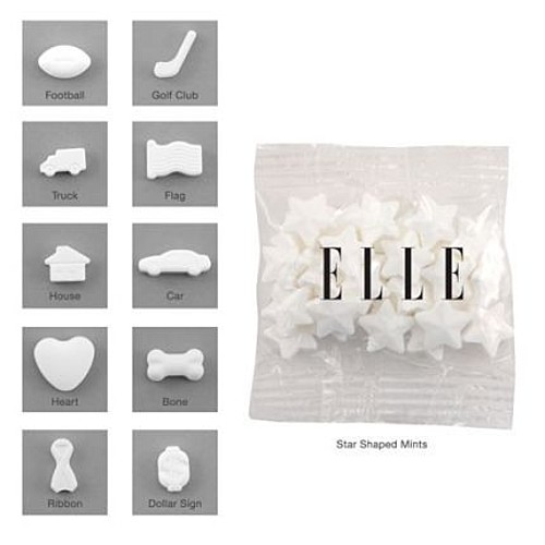 Photo of Snack Bag With Shaped Mints