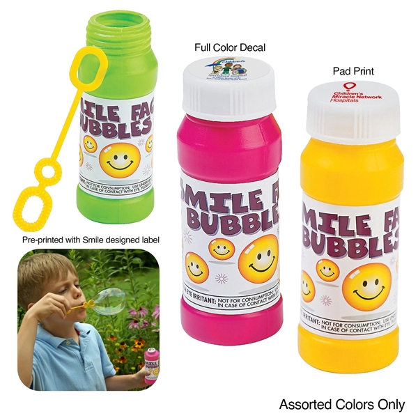 Assorted color option for 2oz Maze Bubbles