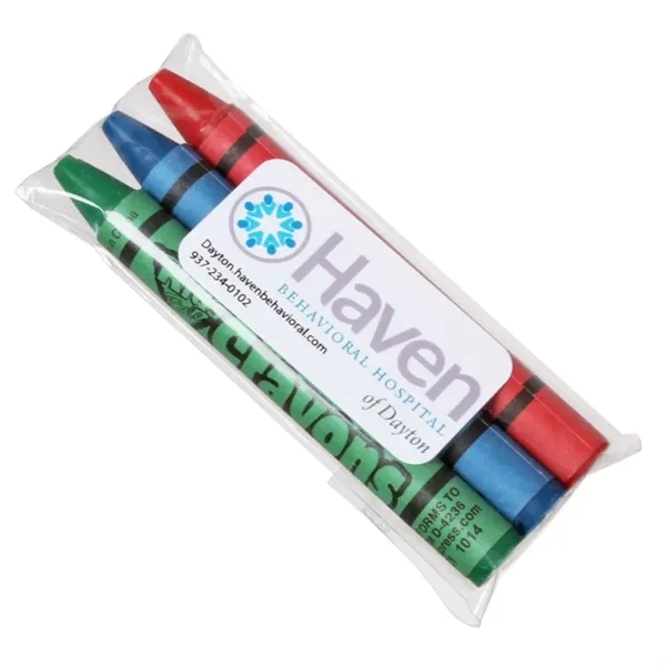 Multi Color color option for 3 Pack Crayons