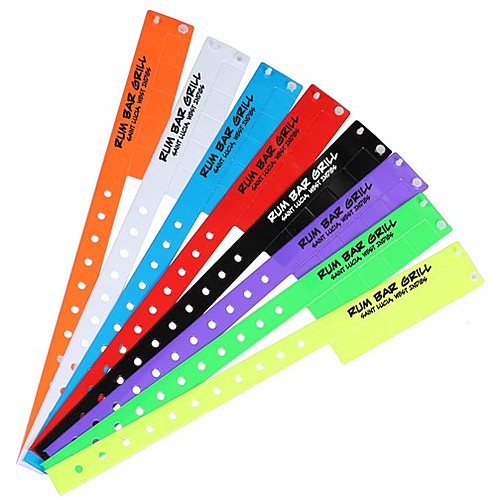 Photo of 5 Tab Wristbands