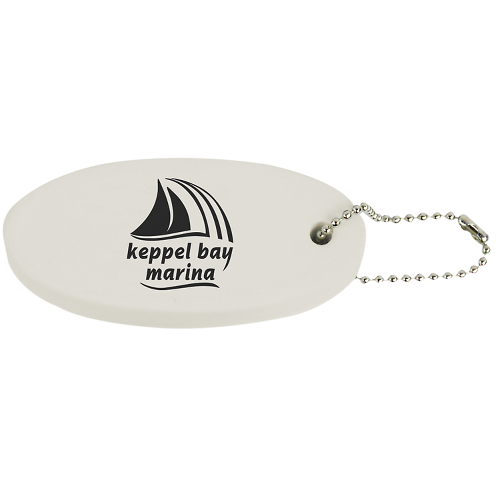 White color option for Sure Float Key Chain