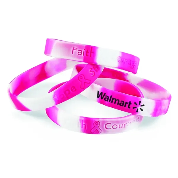 Pink Hot color option for Awareness Bracelet