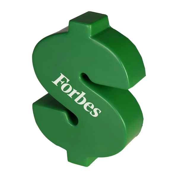 Green color option for Dollar Sign Stress Reliever