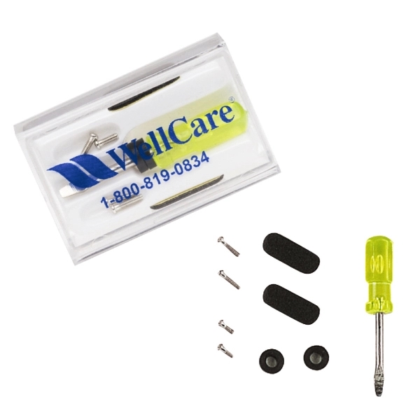 Clear color option for Eyeglass Repair Kit