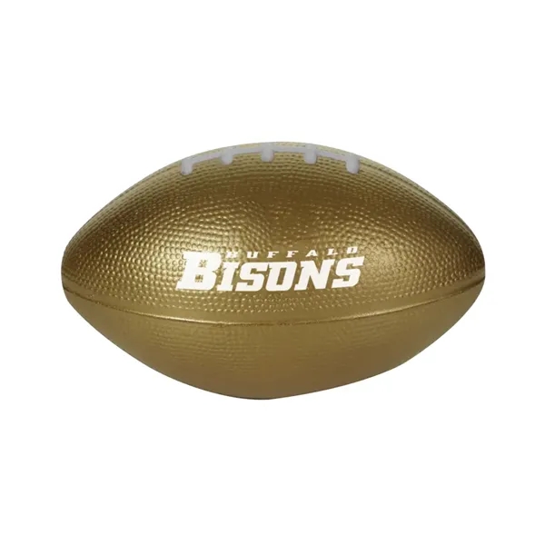Gold color option for Football Stress Ball