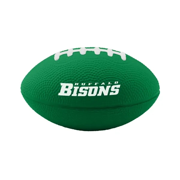Green Kelly color option for Football Stress Ball