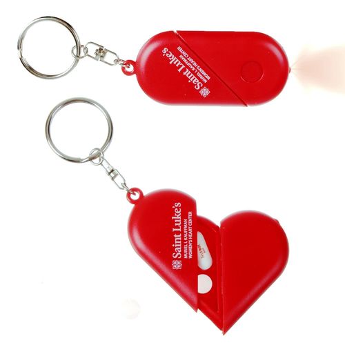 Photo of Heart Pillbox Keychain