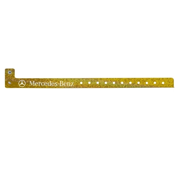 Gold color option for Holographic Wristband