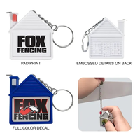 House Tape Measure Keychain