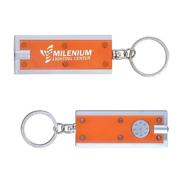 Orange color option for Led Light Key Chain